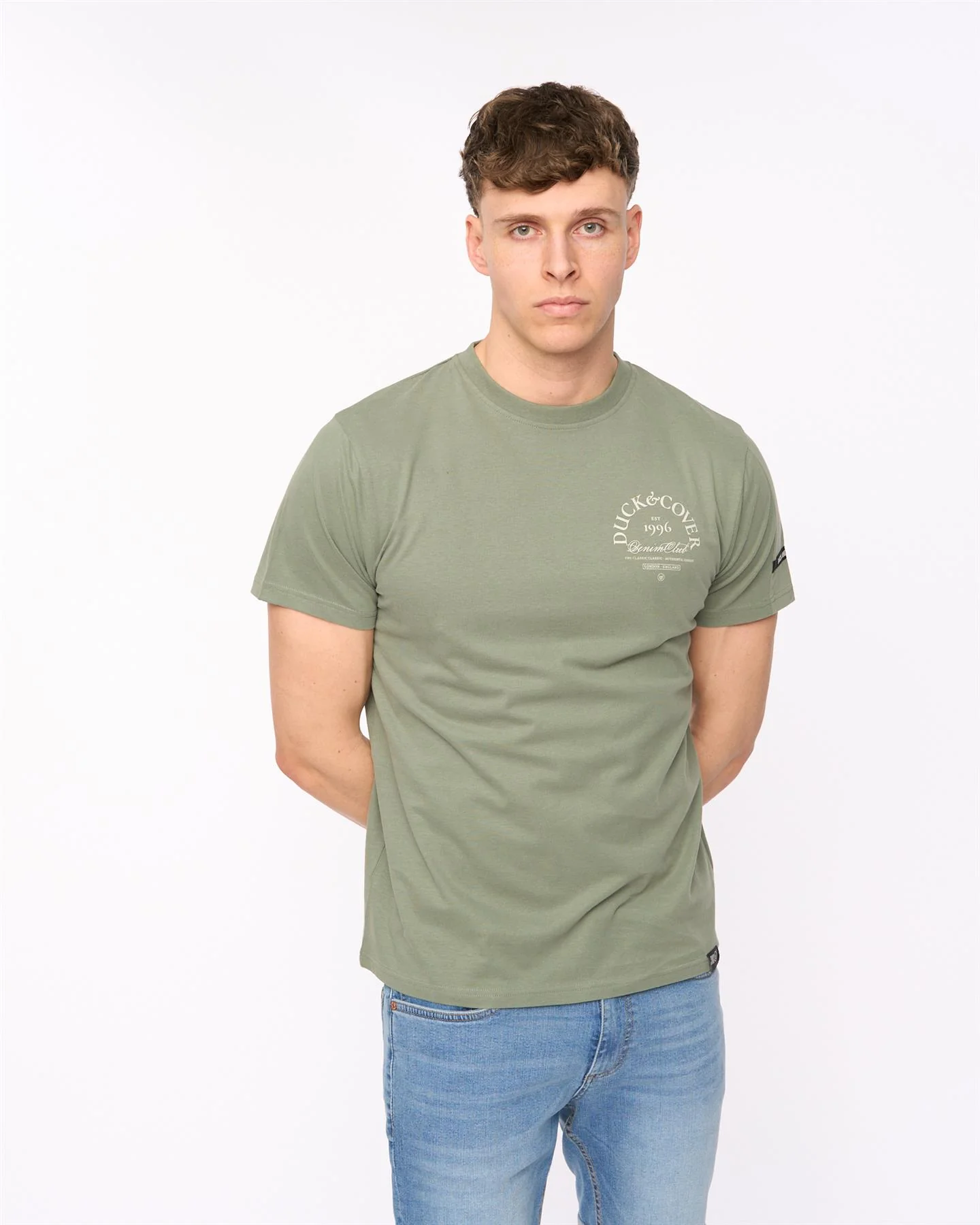 Sudbury T-Shirt Olive - Image 7