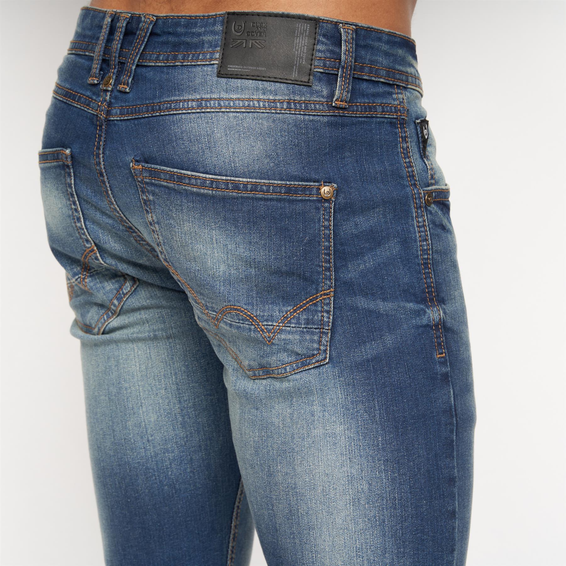 Tranfold Slim Fit Jeans Tinted Blue - Image 7