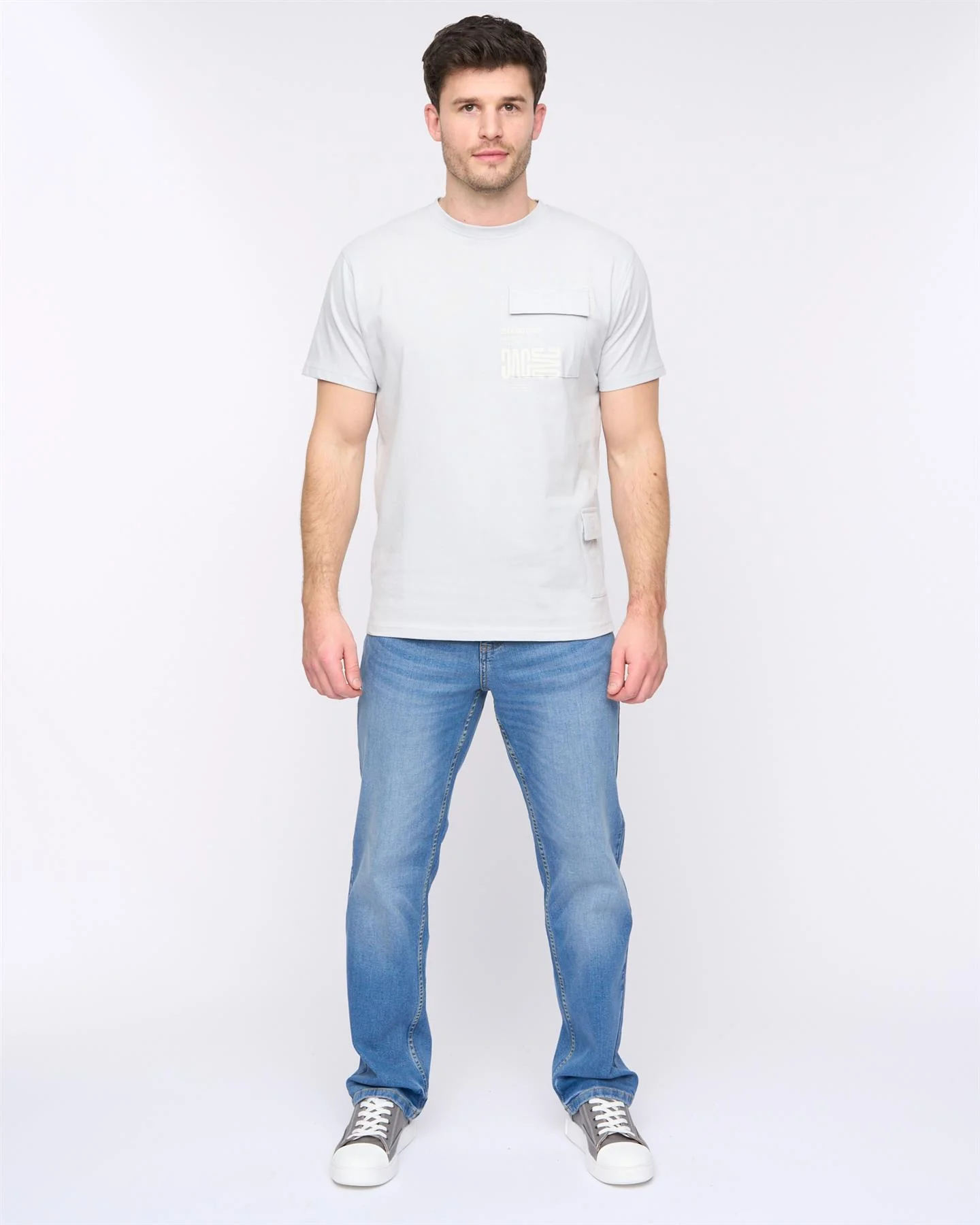 Trentflax T-Shirt Light Blue - Image 3