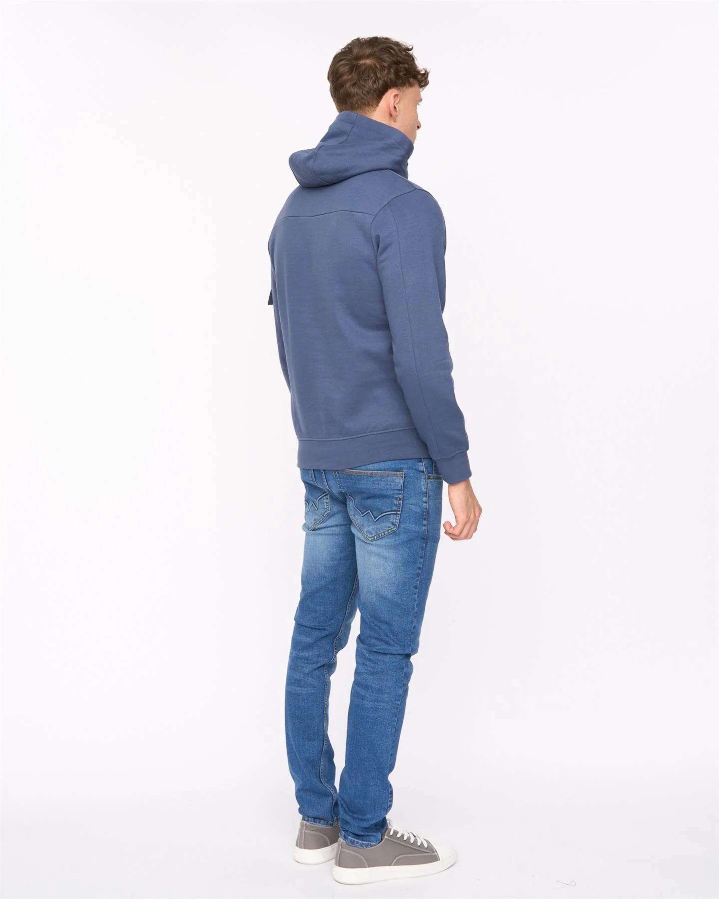 Wrentham Hoodie Denim Blue - Image 3