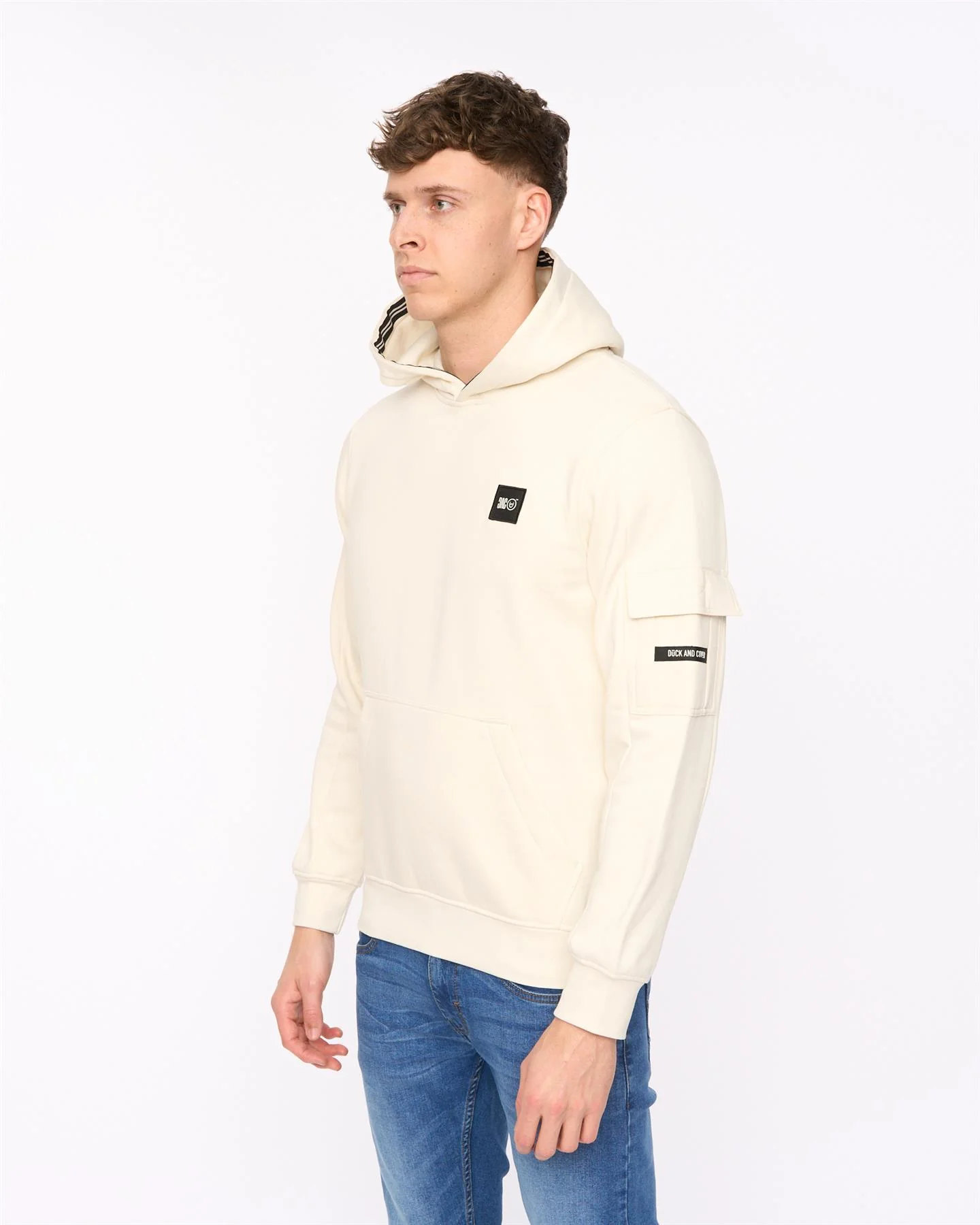 Wrentham Hoodie Light Stone - Image 4