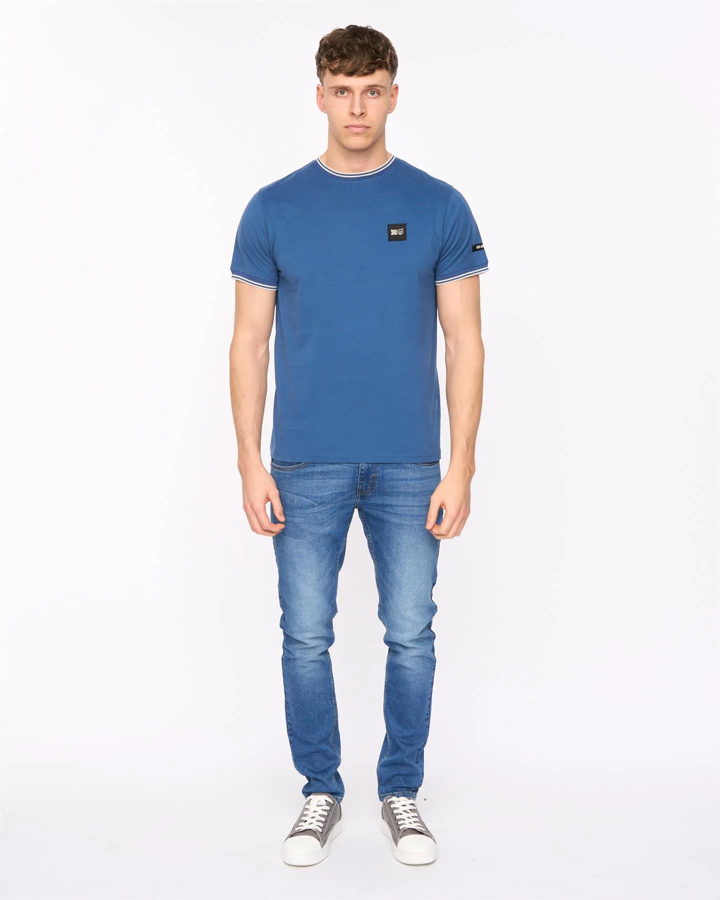 Wrentham T-Shirt Denim Blue - Image 3