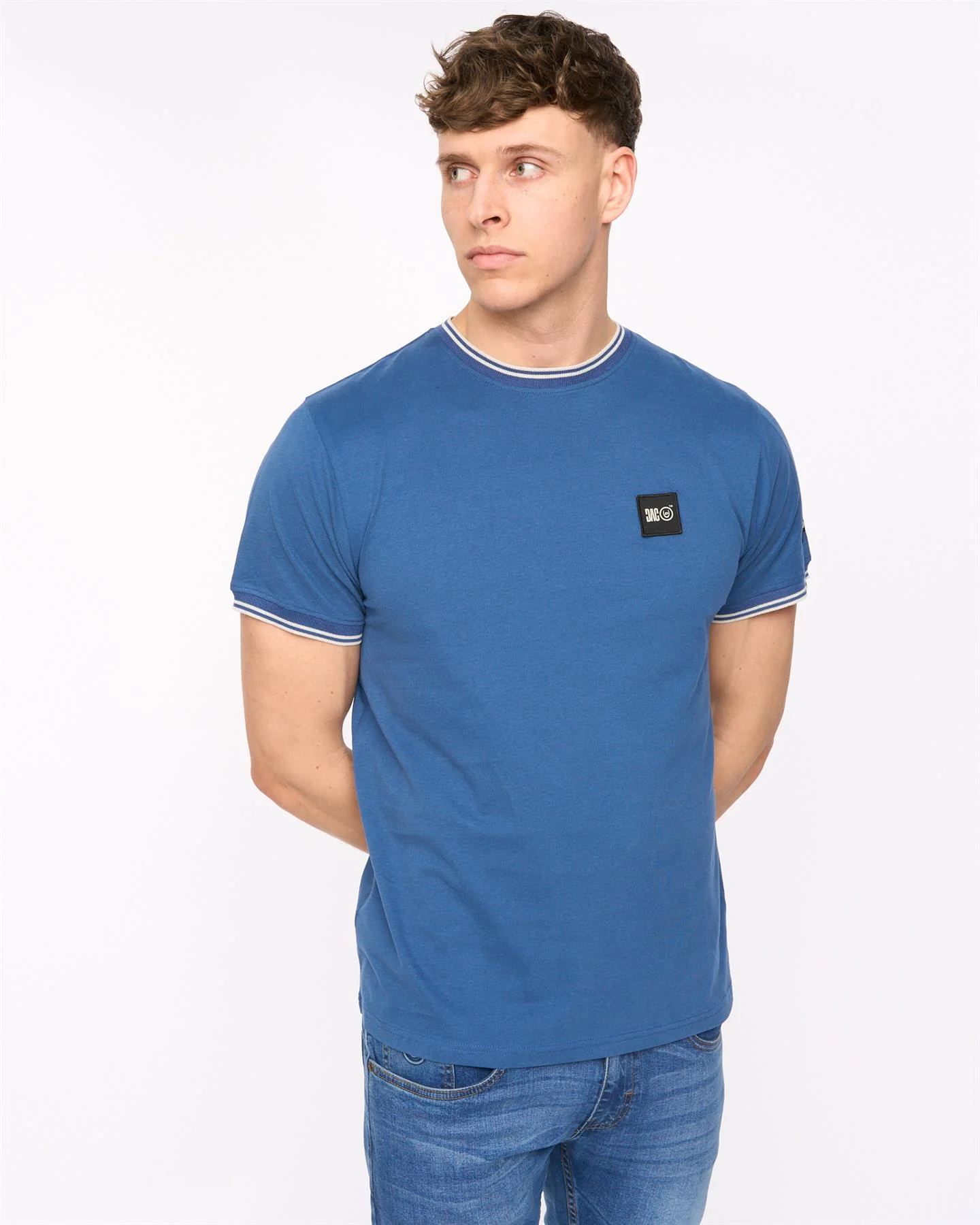Wrentham T-Shirt Denim Blue - Image 5