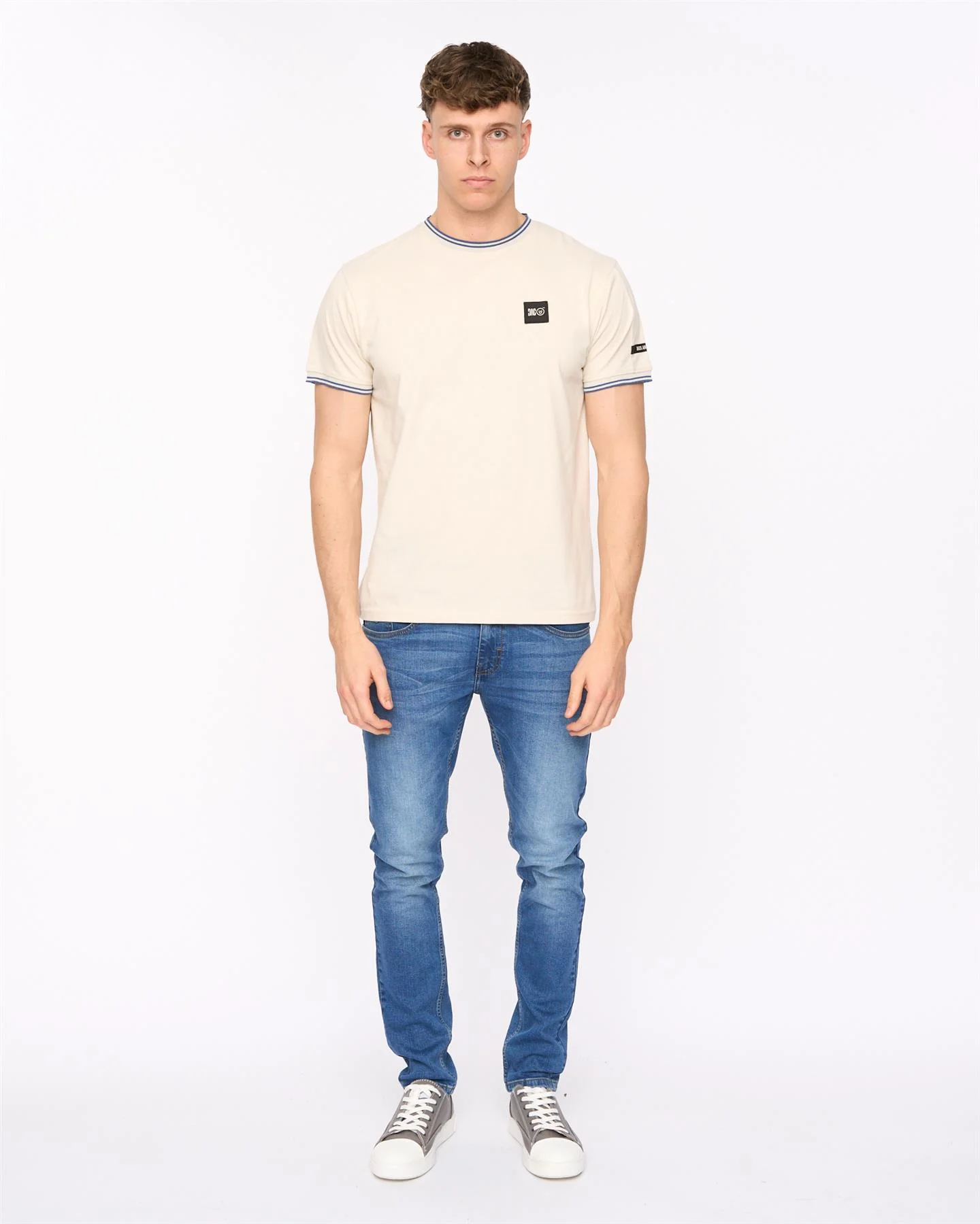Wrentham T-Shirt Light Stone - Image 3