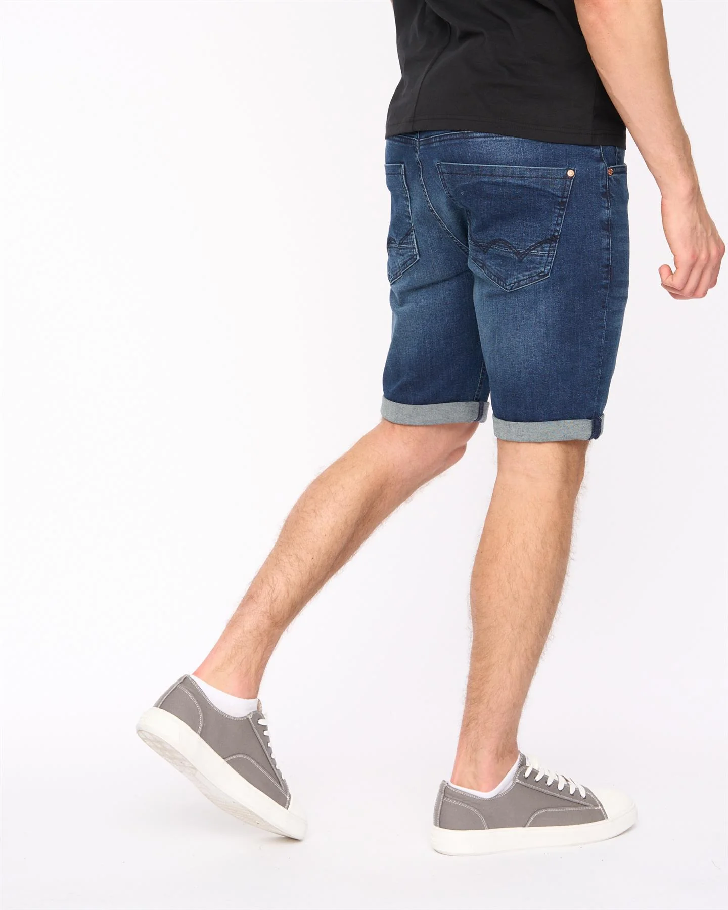 Zeki Shorts Dark Wash - Image 4